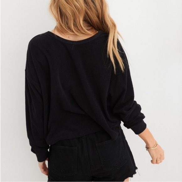 aerie Terry Cloth Cinched Sweater - Picture 2 of 6